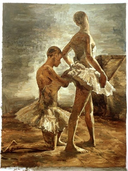 Арсен Савадов, Георгій Сенченко. Із серії «Злочин та кара». 1995–1996. Розмір невідомий
