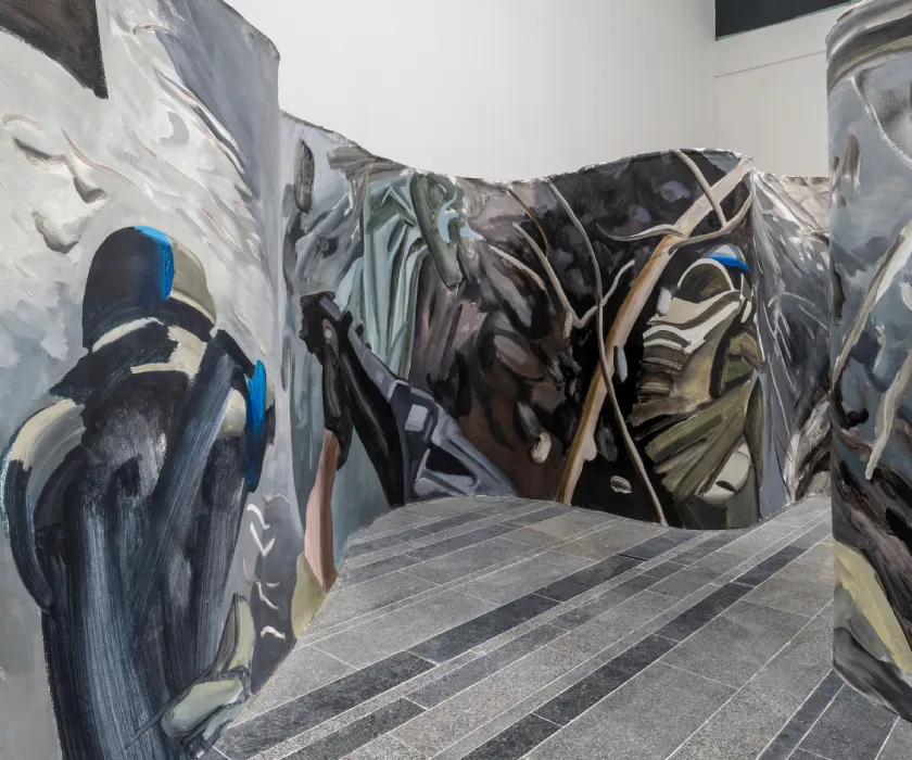 Lesia Khomenko, Battle in the Trench